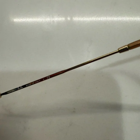 Ray-Ban 51mm Double Bridge- gold / pink mirror Round Sunglasses - Picture 3 of 5